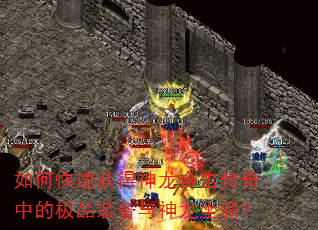 如何快速获得神龙合击传奇中的极品装备与神龙坐骑? 如何快速获得神龙合击传奇中的极品装备与神龙坐骑?