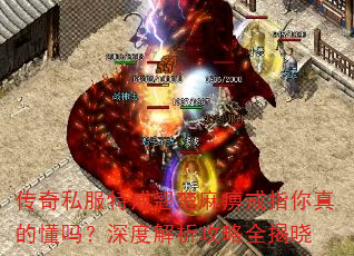 传奇私服特戒翘楚麻痹戒指你真的懂吗?深度解析攻略全揭晓 传奇私服特戒翘楚麻痹戒指你真的懂吗?深度解析攻略全揭晓